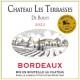 CHATEAU DES TERRASSES DE BOUEY Bordeaux AOC 2022