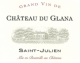 CHATEAU DU GLANA Saint-Julien AOC 2016